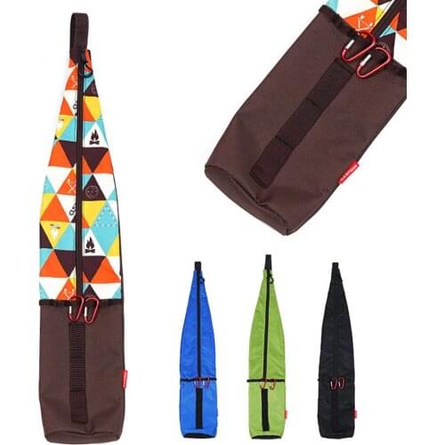 Walking Sticks Bag Crutch Storage Bag on For Outdoor Climbing Waliking Pole Fishing Rod Backpack Waterproof Oxford Pouch Bag