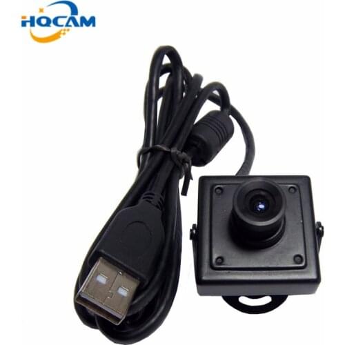 HQCAM MINI USB Camera 0.3 Megapixels USB mini camera ATM Bank Camera Support Linux XP System UVC Webcam industrial monitor