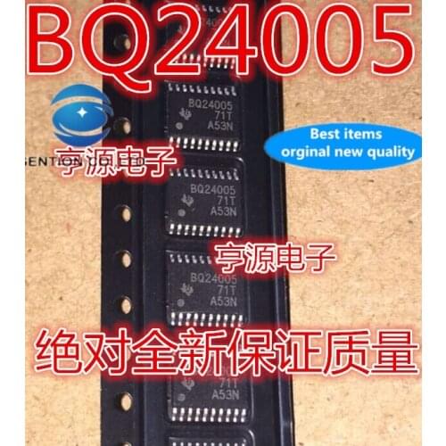 10PCS BQ24005 BQ24005PWPR two feet in stock 100% new and original