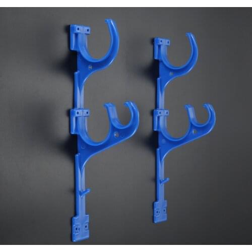 2pcs/set Swimming Pool Pole Hanger Hook Garden Tool Outdoor Plastic Heavy Duty Holder Multifunctional Anti-rust Lightweight