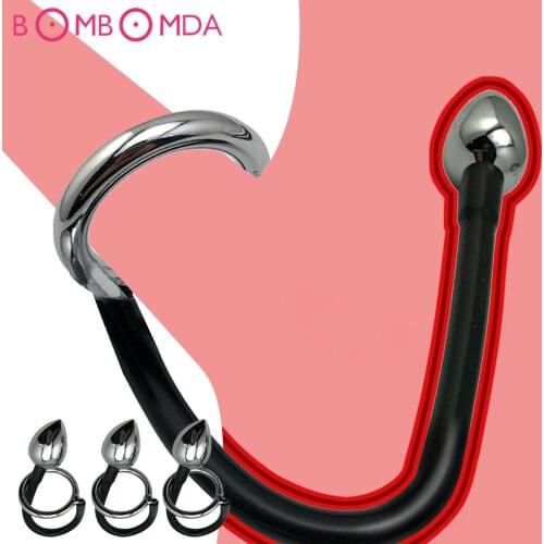 Anal Sex Toys Stainless Steel Metal Butt Plug Dildo Small Medium Big Anal Plug Sex Products For Gay Anus Dilation Anal Bead Plug