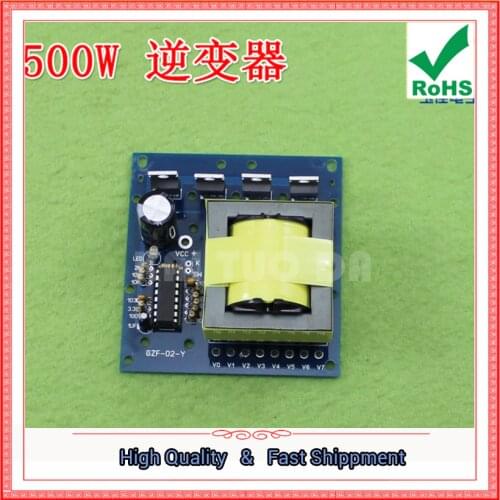 500W power supply boost Inverter DC 12V 16V to AC 18V 0-220V-380V Booster step up converter module board 0.25KG