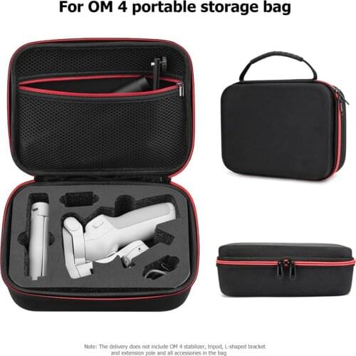 Portable Gimbal Stabilizer Carrying Case Box for DJI OM 4 Accessories Storage Pouch Protective Handbag
