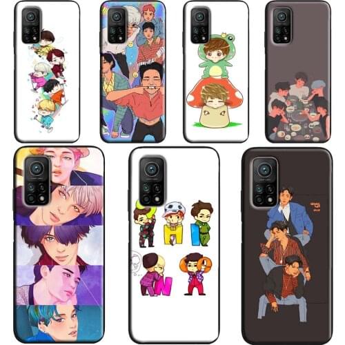 SHINee Cute Kpop Case For Xiaomi Mi 11 Ultra 9 10 Note 10 Lite Mi 10T Pro Back Cover For POCO X3 Pro M3 F3
