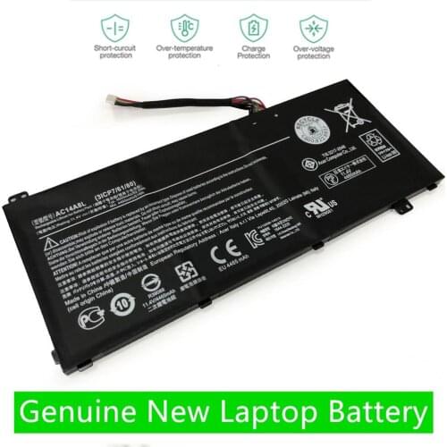 HKFZ NEW Original Laptop battery For Acer Aspire VN7-571 VN7-571G VN7-591 VN7-591G VN7-791G KT.0030G.001 11.4V 4605mAh AC14A8L
