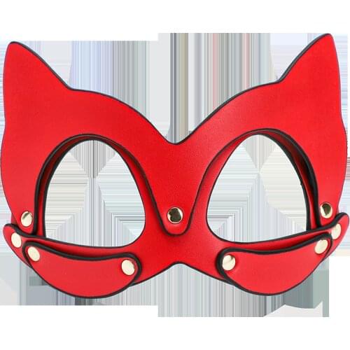 Sexy eye mask alternative role playing Elvis Owl mask flirting toy game sex mask Leather Blindfold leather blindfold sexy toy