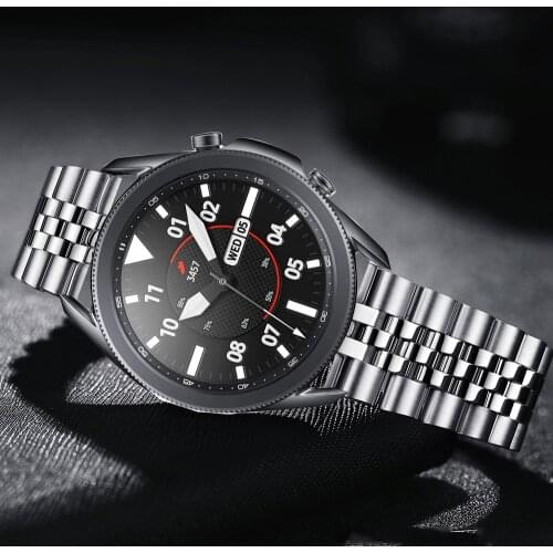 Correa for samsung galaxy watch 3 band 45mm 41mm 46mm active 2 Gear S3 Frontier strap 20 22mm for huawei watch gt2 gt2e Bracelet