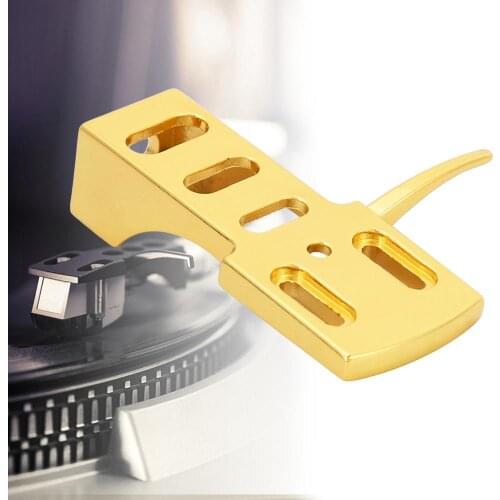 DIY Replacement Aluminium Alloy Turntable Phonograph Phono Cartridge Headshell Record Player Accessories Musical Accessories