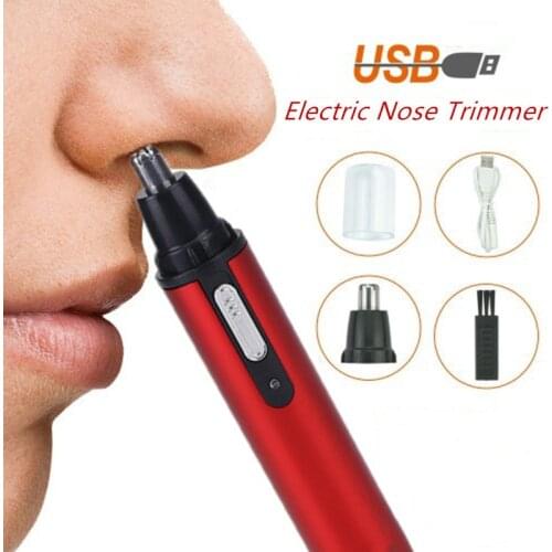 Nose Hair Trimmer Removal Rechargeable Multifunctional Electric Ear Hair Face Neat Clean Removal Shaver Trimmer Razor Care Tool