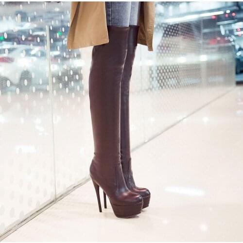 Женские высокие ботинки Xgdezhfne China At AliExpress