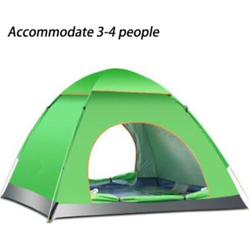 ZK30 Dropshiping Beach Tent Outdoor Automatic Quick Opening Outdoor Travel Camping Tent 3-4 people Folding Camping Supplies