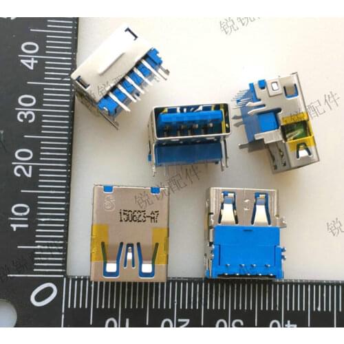 3pcs) USB 3.0 base 9p high USB data charging socket for Dell M6800 m6700 m4800 main board