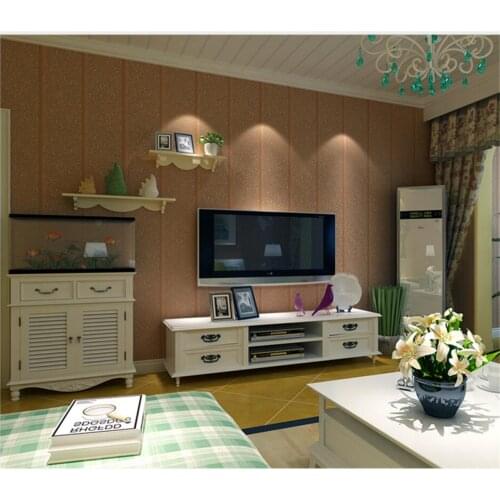 Beibehang American simple and horizontal stripes imitation marble wallpaper nonwovens living room TV background wallpaper 3d