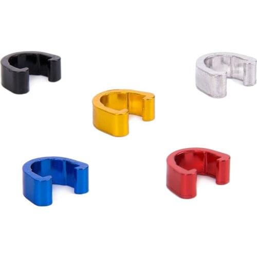 Mountain Bike C-type Button Aluminum Alloy Brake Line Tube Fixed Button Bicycle Line Clamp Frame Fixed Buckle