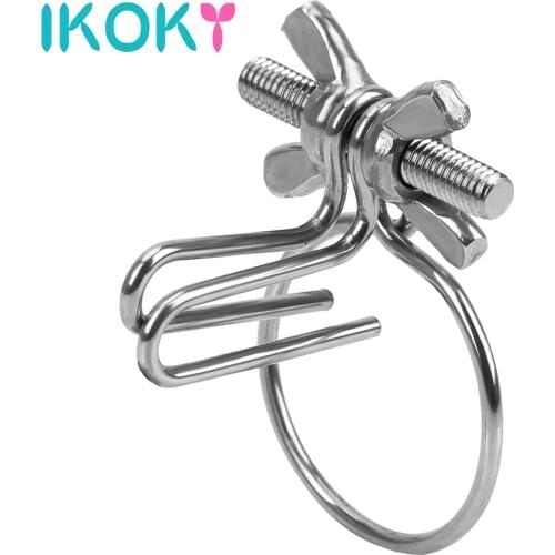 IKOKY Penis Plug Urethral Dilators Catheters Sounds Sex Toys for Men Gay Stainless Steel Adjustable Penis Stimulator Irritation