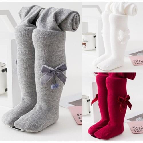 Baby pantyhose kids baby girl tights autumn cotton breathable high stretch fashion princess baby girls pantyhose newborn clothes