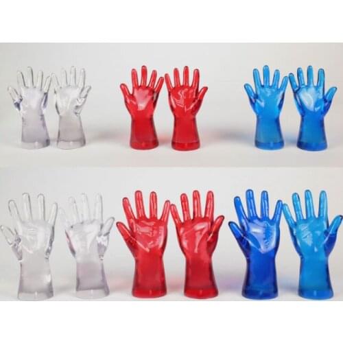 Colorful Hand Mannequin Resin Hand Model On Show For Gloves