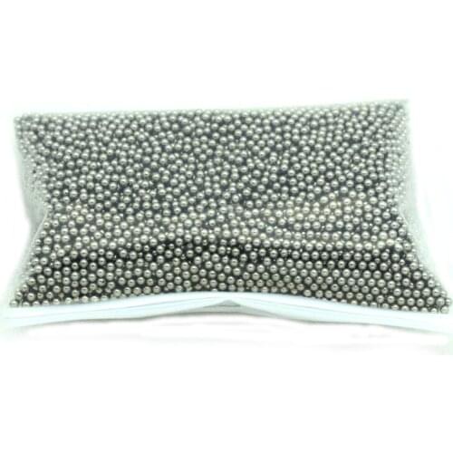 2mm Stainless Steel Round Polishing Beads For Rotary Tumbler 452g Jewelry Tumbling Media