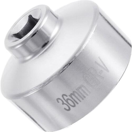 Mayitr 1pc 36mm Oil Filter Socket Tool Wrench 3/8" Drive Cap Remover Low Profile For BMW For Ford For Mercehes For Vauxhall