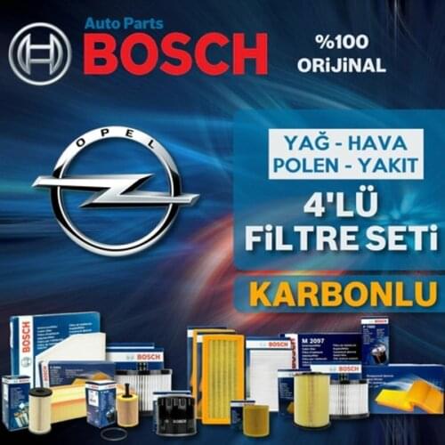 For Opel Astra J 1.6 Cdti Bosch Filter Care Set 2014-2017