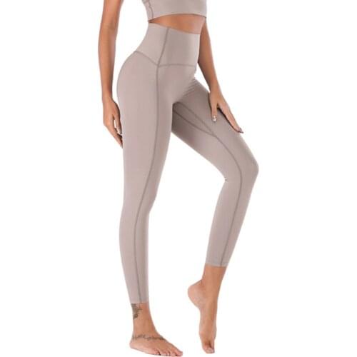 Naked-Feels Yoga Pants Women Fitness Tights Sports Pants Gym Leggings Femme High Waist Yoga Leggings For Women Black Leggings