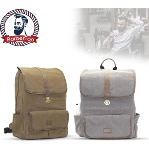 Barber Carrying Case for Barber Styling Tools Accessories Large Capacity Storage Backpack Travel Shoulders Bag