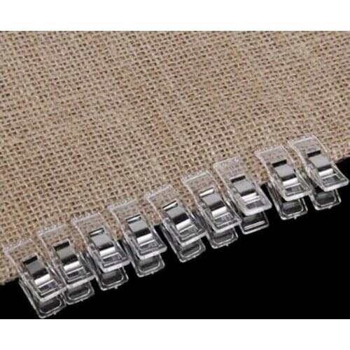 Plastic Wonder Clothing Clips Holder For Fabric Quilting Craft Sewing Knitting Garment Clips