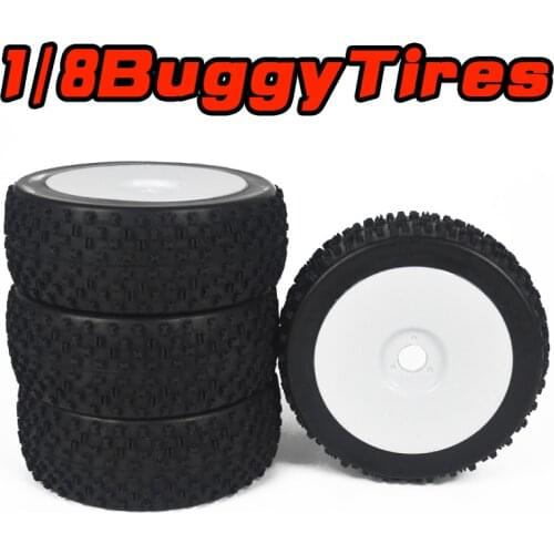 RC Remote Control Model Car 1/8 Off-road Vehicle Buggy Tire Tires Wheel 17mm Adapter 113mm*45mm A8012