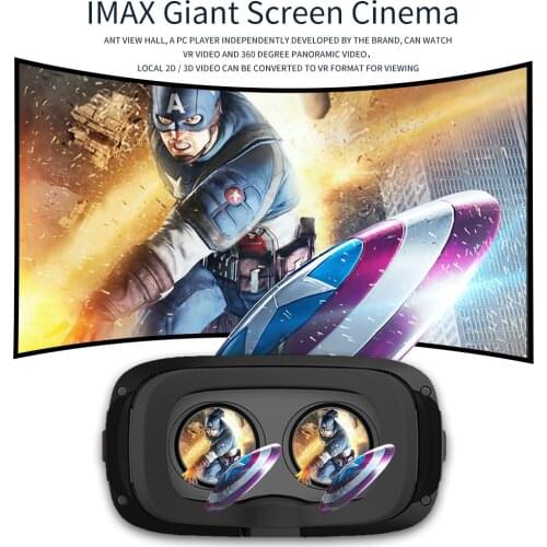 Brand new original 3D virtual reality VR glasses support 0-600 degree myopia binocular 3D glasses VR 4-7 inches IOS Android