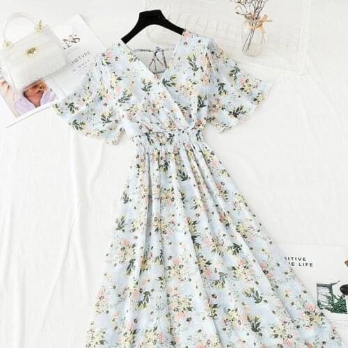 VGVYJLGFV Summer Chiffon Dresses