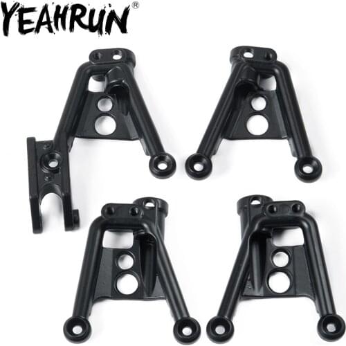 YEAHRUN Metal Front and Rear Shock Absorber Towers Mount for 1:10 RC Crawler Axial SCX10 II 90046 90047 90059 90060 Upgrade Part