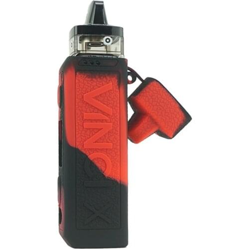 Protective texture case for VOOPOO Vinci X pod mod kit vape silicone skin anti-slip rubber sleeve cover shield wrap 20pcs