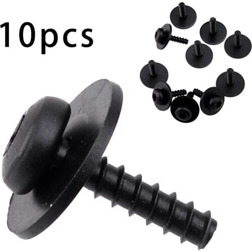 10pcs Screw Bolt Air Dam Deflector Easy Installation For Ford Focus Escape