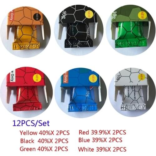 12Pcs/set Variety Tattoo Care Cream Befor for Operation Piercing Semi Permanent Makeup Eyebrow Lip Body Tattoo Cream 10G