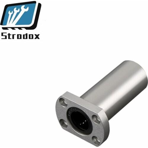 4pcs/lot Oval flange linear bearings long extended flange linear bearing LMH6LUU LMH8LUU LMH10LUU LMH25LUU LMH30LUU Bushings mm