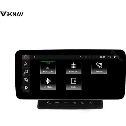Car GPS navigation for Audi A6 2010 2011 car radio multimedia player auto audio stereo receiver android screen 2 din