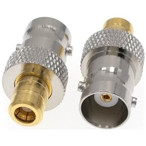 BNC Female Jack To SMB Female Jack RF Connector Adapter