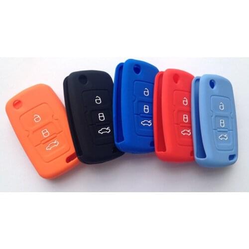 Remote Car Key Case Silicone Cover For Geely Emgrand EC7 EU7 GC5 GC6 EC8 EC718 EC715 Global Hawk GX7 Key Holder Car Accessories