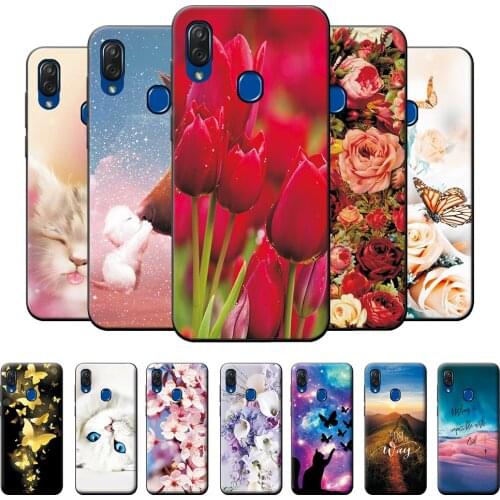 For ZTE Blade V10 Vita Case Tulip Cute Back Cover Coque 6.26 For ZTE V10 Vita Case ZTE V10 Vita Bumper Soft TPU Silicone Cover