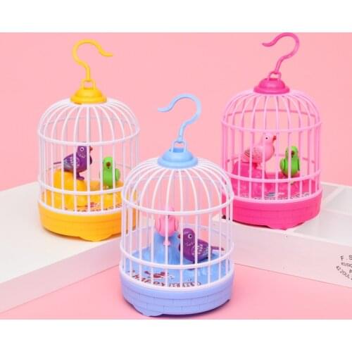 Hot Sale Mini Talking Singing Bird Interactive Electronic Pet Toys Voice Control Music Educational Simulation Bird for Kids Gift