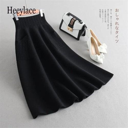 Женские вязаные юбки Heeylace China At AliExpress