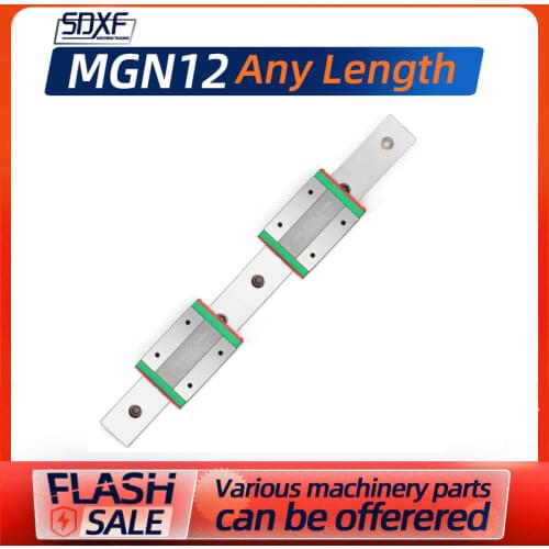 Factory direct sales,Mini guide rail, a mini guide rail MGN12-100mm-1600mm, + Two slider MGN12C/MGN12H