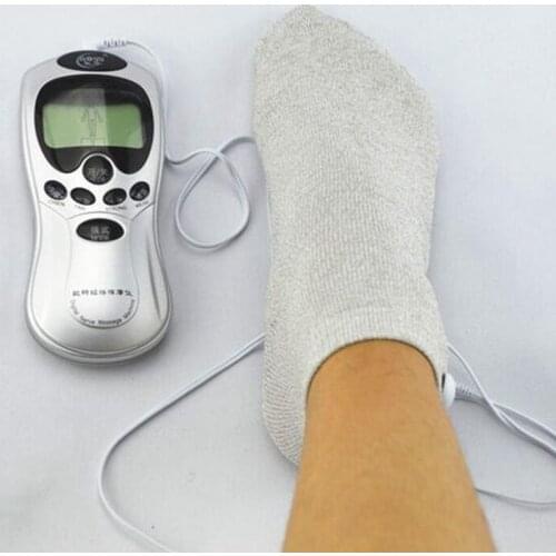Foot massage bio socks ,Electrode socks Silver fiber socks,care physical therapy socks, promote the blood circulation warm foot
