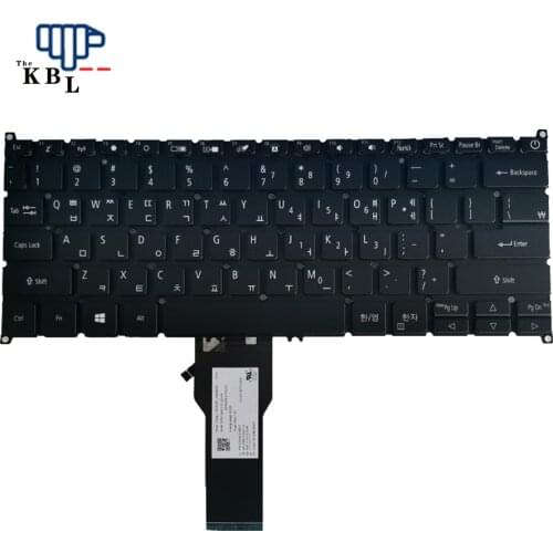 New For Acer SF314 Korea Language Backlit laptop Keyboard FRU SV03P_A80BWL NKI13130VK