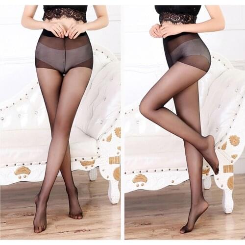 New ultra-thin silk even foot socks anti-hook silk seamless slim sexy high elastic pantyhose