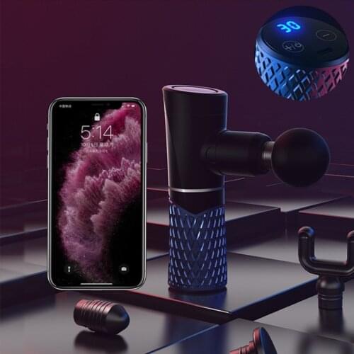 Home New Mini Muscle Relaxation Vibration Hammer Massager Sports Fitness Equipment Fascia Gun Massage