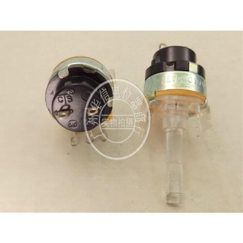 Original new 100% 138 Type 6000ARD 200K belt with switch potentiometer white plastic handle long 30MMH