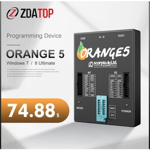 Orange5 Programmer SoftwareV1.34 High Quality Orange 5 Adapter ForChevrolet ForChrysler ForCitroen ForDAF ForFiat