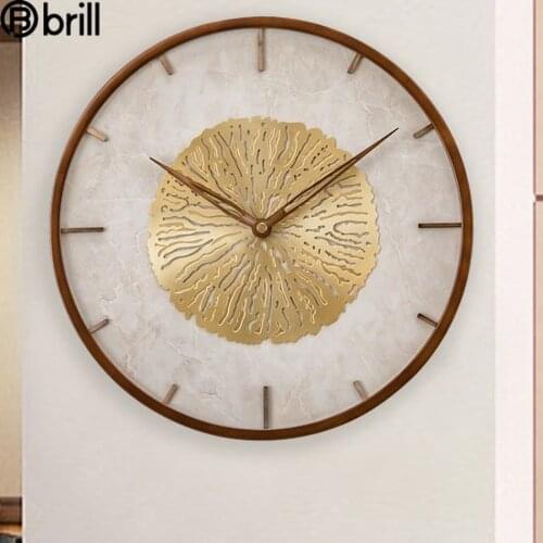 Rose Gold Luxury Wall Clock Modern Design Clocks Wall Sticker Digital Kitchen Wall Clock Creative Antique Home Decoration Gift
