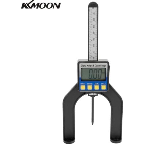 LCD Digital Display Slide Caliper Vernier Ruler Height and Depth Gauge with Measuring Range 0-85mm with Magnets